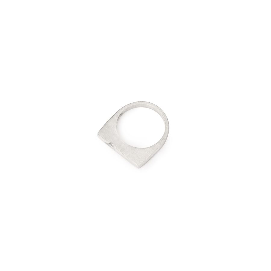 Anello 'Congiunzioni' con goccia CONGIUNZIONI | AN1 CON Q GCAU18B CT. 0,15